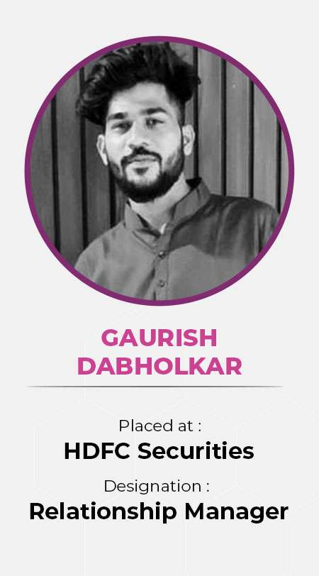 Gaurish Dabholkar TSCFM Banking Student