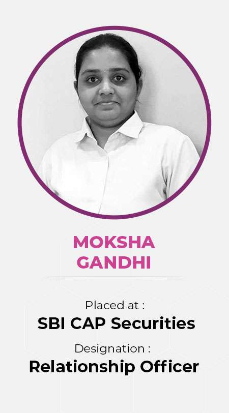 TSCFM Banking Student Moksha Gandhi
