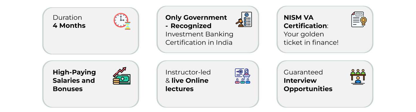 Investment Banking Program Highlights